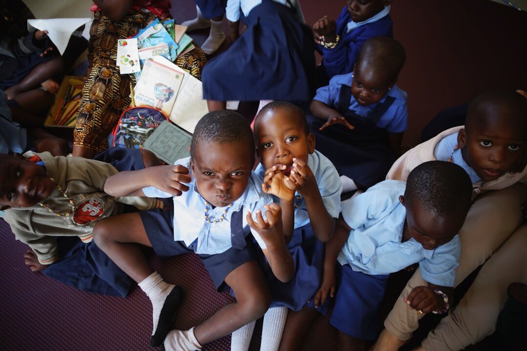 school children learning