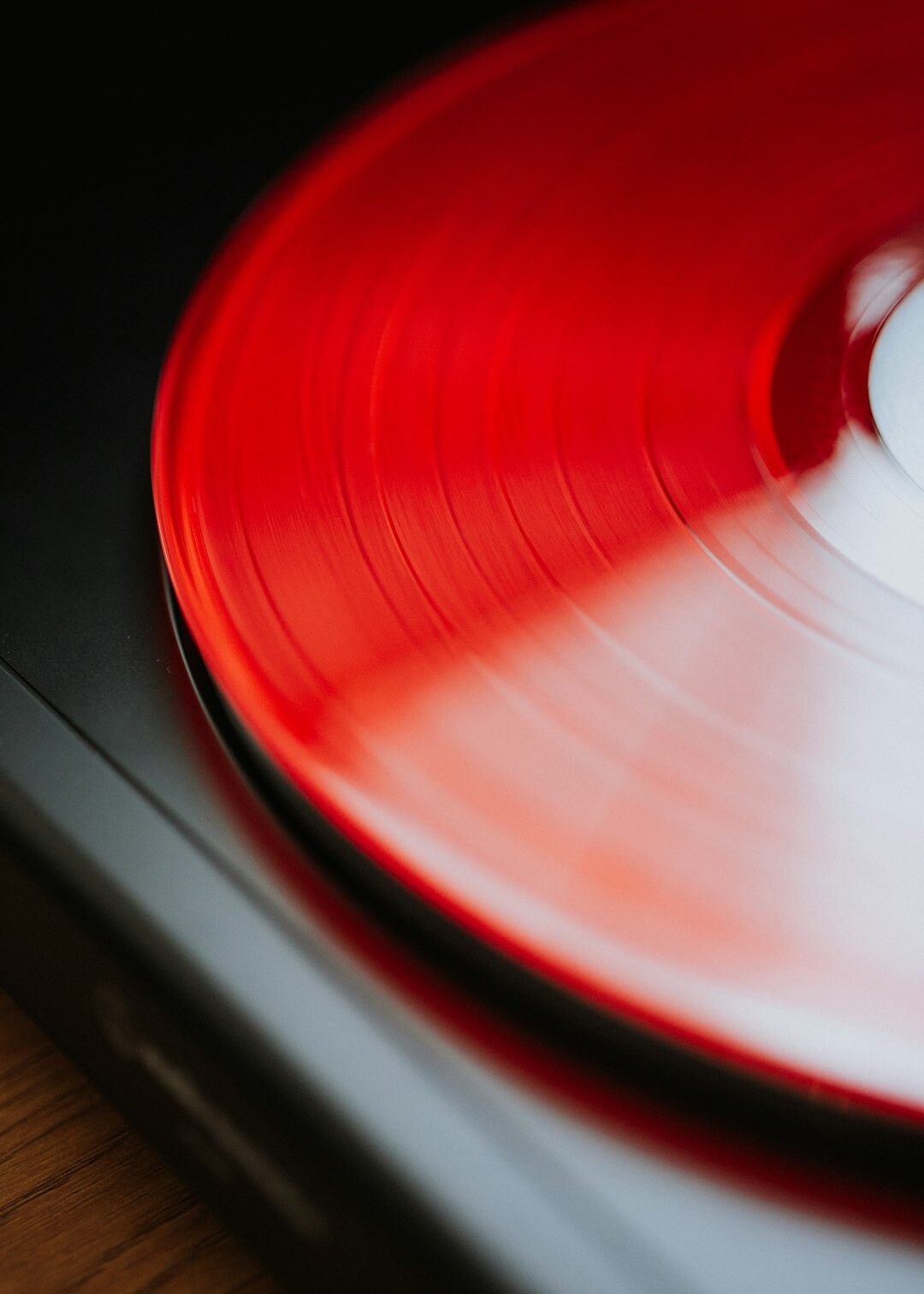 vinyl record player